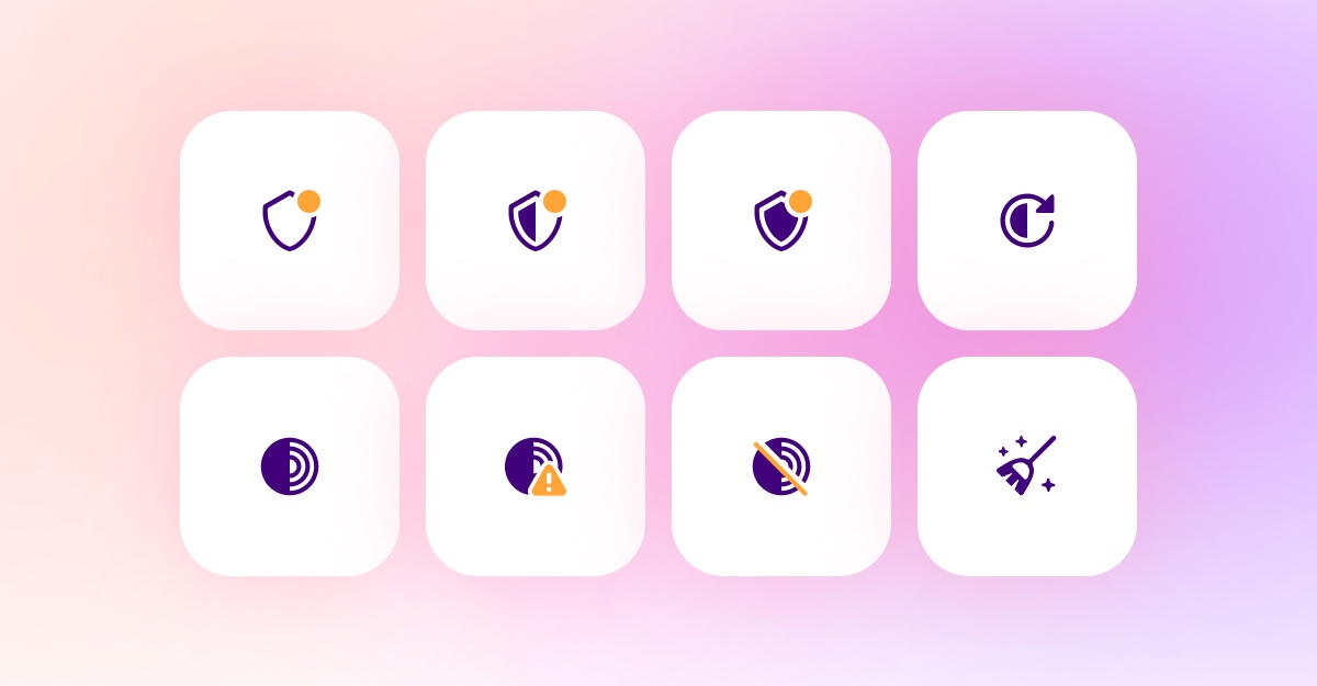 A Tor Böngésző 11 áttervezett ikonjai